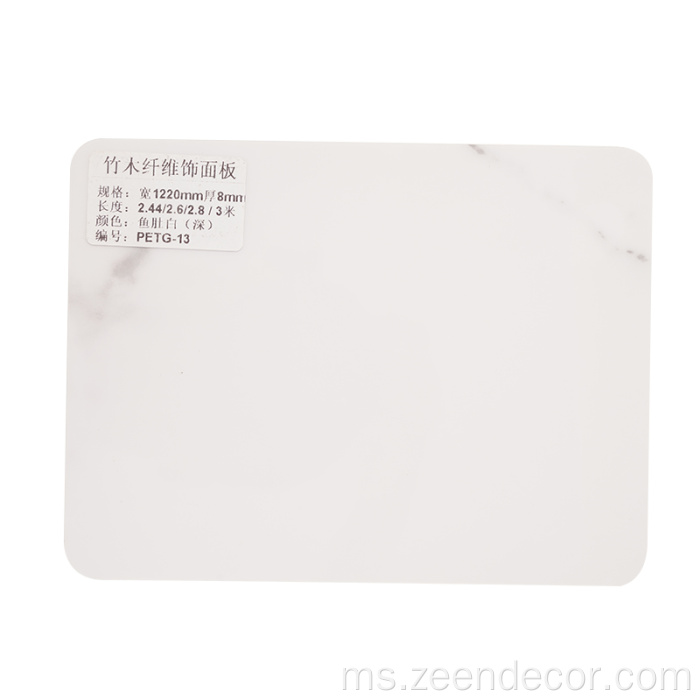 Lembaran Venir Tekstur Marmar Marmar Flame-Retardant